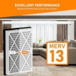 20x30x3 MERV 13 Pleated Air Filters - 3 Pack