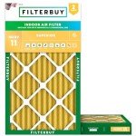 12x20x2 MERV 11 Allergen Air Filters (2-Pack)