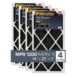 Filtrete 14x25x1 AC Air Filter, MPR 1200