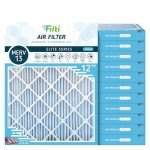 FILTI 18x24x2 MERV 13 Pleated Air Filters 12-Pack