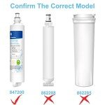 Sweetums Refrigerator Water Filter Replacement (2 Pack)