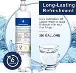 Sweetums Refrigerator Water Filter Replacement (2 Pack)