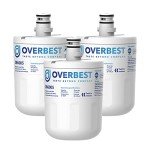 Overbest Refrigerator Water Filter 3 Pack