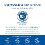 Overbest Refrigerator Water Filter 3 Pack