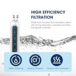 MARRIOTTO MRW4 Refrigerator Water Filter 2-Pack