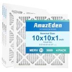 AmazEden 10x10 Air Filter 4-Pack - MERV 11