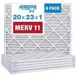 Aerostar MERV 11 Pleated Air Filters 6-Pack