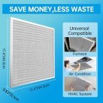 Reusable Electrostatic Air Filter, MERV 8, 18x18 Inch