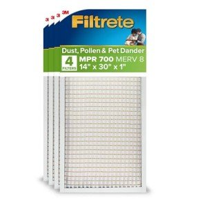 Filtrete 14x30x1 MERV 8 Air Filters 4-Pack
