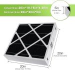 MERV 16 Air Filter 20x20x5 - Compatible Options