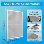UBeesize Reusable Electrostatic Air Filter, MERV 8