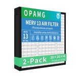 OPAMG MERV 13 20x20x4 Air Filters (2 Pack)