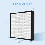 OPAMG MERV 13 20x20x4 Air Filters (2 Pack)