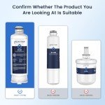 GLACIER FRESH Water Filters Replacement (4 Pack)