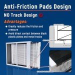 2 Pack MERV 13 Replacement Air Filters 16x25x4