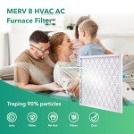14x14x1 MERV 8 Air Filters Two-Pack