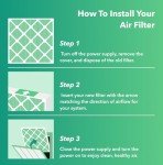 14x14x1 MERV 8 Air Filters Two-Pack