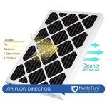 Nordic Pure Merv 8 Odor Reduction Filters - 3 Pack