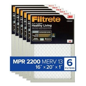 Filtrete MERV 13 AC Furnace Air Filter Pack