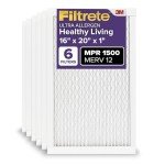 Filtrete 16x20x1 MERV 12 Air Filters - 6-Pack