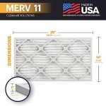 BNX TruFilter 14x25x1 MERV 11 Air Filters (6-Pack)
