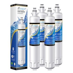 EXCELPURE RPWF Water Filter 4-Pack for GE