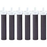 Brita BPA-Free Water Bottle Replacement Filters - 6 Pack