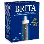 Brita BPA-Free Water Bottle Replacement Filters - 6 Pack