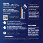 12x16 Air Filter | 4-Pack | Carbon MERV 8