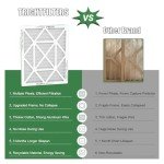 16x20x1 MERV 8 Pleated Air Filters 4-Pack