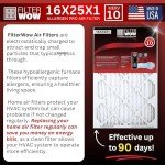FilterWow Allergen Pro MERV 10 Air Filter (2 Pack)