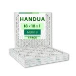 Handua 18x18x1 MERV 8 Air Filter - 4 Pack