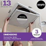 18x18 MERV 13 Air Filter 6 Pack