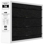 Merv 16 Carbon Air Filter 20x25x5 for Lennox
