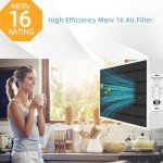 Merv 16 Carbon Air Filter 20x25x5 for Lennox