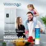Waterdrop MSWF Refrigerator Water Filter, 2 Pack