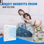 Chenzhit MERV 13 Pleated Air Filters (4 Pack)