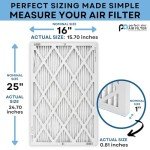 Perfect Aire Elite MERV 13 Air Filter - 16x25x1