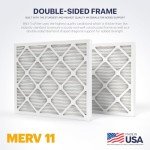 BNX TruFilter 24x30x1 MERV 11 Air Filters (4-Pack)