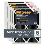 Filtrete 16x20x1 Pleated Air Filters, MPR 1200