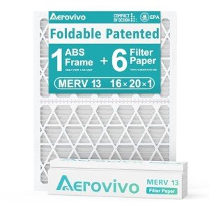 Reusable MERV 13 Air Filter with Refills