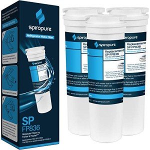 SpiroPure NSF Certified Refrigerator Water Filters (3 Pack)