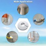 MroMax 1/2" Flange Water Pipe Cover – 4 Pack