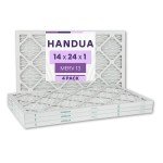 Handua 14x24x1 MERV 13 Air Filter - 4 Pack