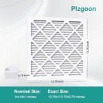 Plzgoon MERV 8 14x14 Air Filter 4-Pack