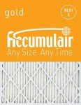 Accumulair Gold MERV 8 Air Filters - 2 Pack