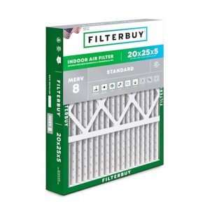 20x25x5 MERV 8 Pleated Air Filter - 1 Pack