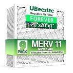UBeesize 20x20x1 Air Filter Pack of 9