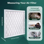 UBeesize 20x20x1 Air Filter Pack of 9