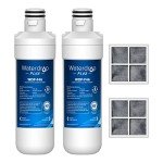 Waterdrop Plus LT1000PC Refrigerator Water Filter Combo